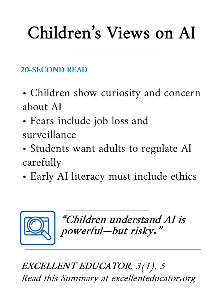 children’s views on ai