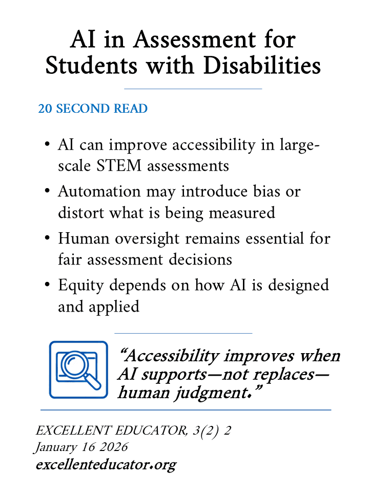 ai in assessment for students with disabilities