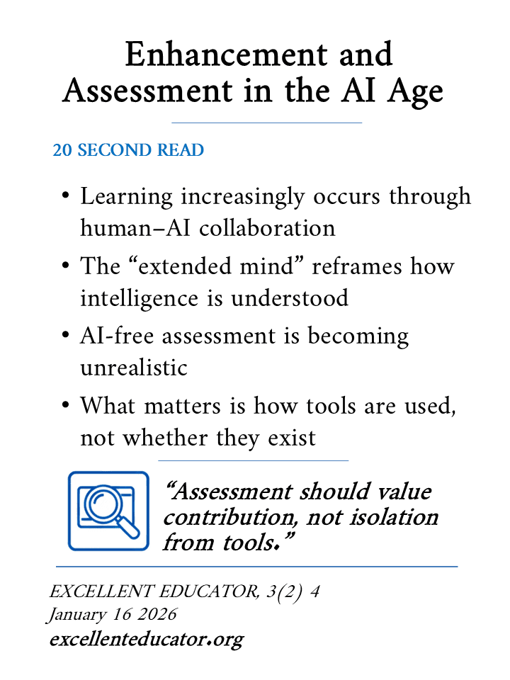enhancement and assessment in the ai age