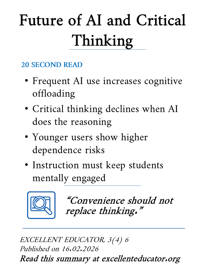 future of ai and critical thinking